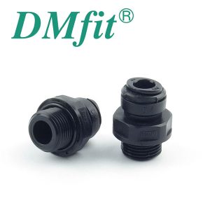 DMA-G14M-H080 : DMfit quick coupler/adapter : BSPP 1/4″ male thread | hose (flexi pipe) D=8.0mm (5/16″), AMCB0804M