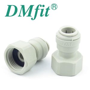 DMA-G58F-H127 : DMfit quick coupler/adapter : BSPP 5/8″ female thread | hose (flexi pipe) D=12.7mm (1/2″), AFAB0708F