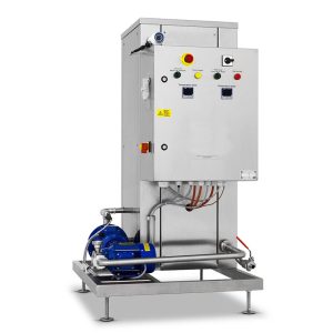 EJPA-200 : Electric flow-through fruit juice pasteuriser 18kW 200 liters/hour, automatic temperature control | for non-carbonated beverages