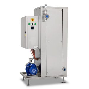 EJPM-450 : Electric flow-through fruit juice pasteuriser 45kW 450 liters/hour, manual temperature control | for non-carbonated beverages