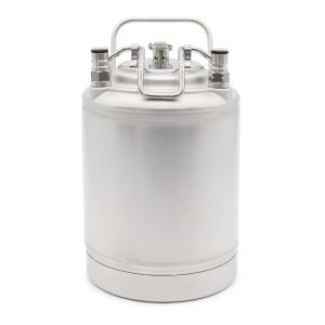 KL-MK2BL : Mini-keg 2L (Cuvette, Corny keg, Cornelius keg, Soda keg, Beer keg) with the BallLock connections | AISI 304