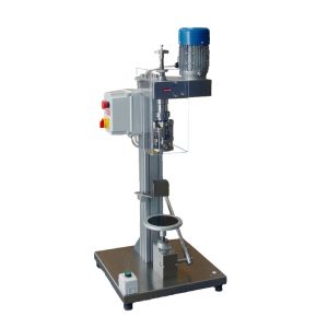 SCP-M1 : Electric bottle capping machine for bottles with screw metal and plastic caps