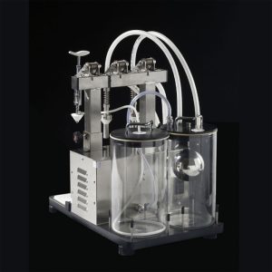 BFM-UB21 : Electric vacuum bottle filler for beer | 2 filling nozzles, 1 sugar priming nozzle | ULTRABEER 2-1 (350 bph)