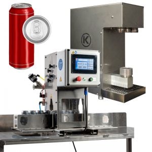 CANCRAFT-600 : Complete can filling and capping machines set (for small-size professional breweries) – up to 600 cans/hour