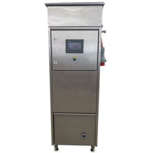 EPA-500MG : Automatic electric flow-through pasteuriser 48kW 500 liters/hr for non-carbonated beverages