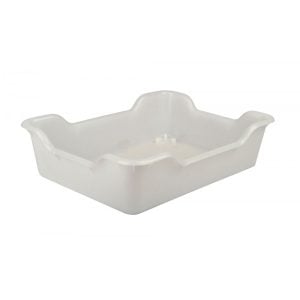 FBD-12DT : Drip tray (plastic bath) for fast bottle dryer with 12 positions