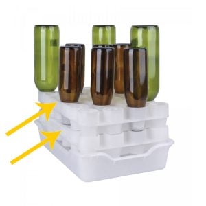 FBD-24DR : Drip rack for fast bottle dryer with 24 positions