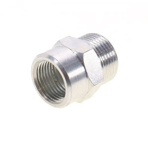 RV-R3421N : Reducer BSP 3/4″M (male) to W21.8 x 1/14″F (female) for CO2 pressure cylinders | Nickel plated steel