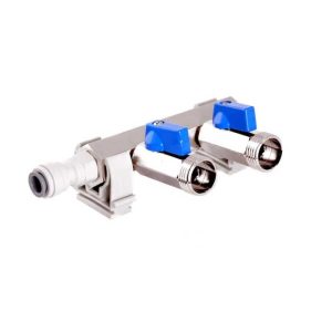 GPS2-58 :  2-way Gas Line Manifold (Gas Pressure Spliter) 5/8″ | max. 6.9 bar