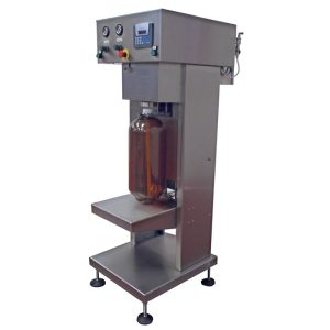 PKF-EP1T : Single head semi-automatic filling machine for plastic kegs without bag (30-40 kegs per hour)