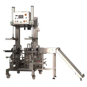 PKF-GL2T : Double head semi-automatic filling machine for plastic kegs with or without bag (80-100 kegs per hour)