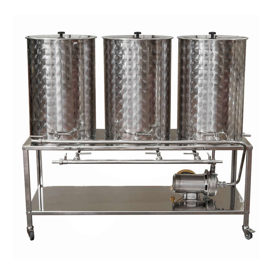 CIP-LT053N : Cleaning and sanitizing station Lite 3×50 liters (the mobile CIP machine) without the heating