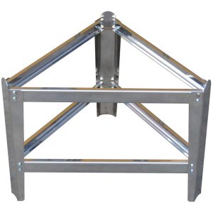 SFBT-P0630 : Stainless steel static base for tanks with flat bottom and diameter of 530-630mm