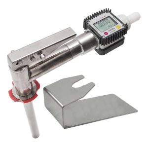 BIBMFK-120 : Manual Filling Kit for the Bag-in-Box | Filling gun with digital flowmeter and the filling plate | 10-120 l/min