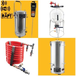 BBZ-354F273 : BrewZilla 35L GEN 4.1 + FermZilla 27L GEN 3.2 conical + accessory kit | Complete homebrewing set