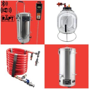BBZ-354F30A : BrewZilla 35L GEN 4.1 + FermZilla All Rounder 30L  + accessory kit | Complete homebrewing set