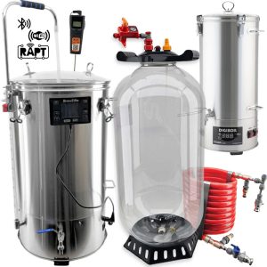 BBZ-654F60A : BrewZilla 65L GEN 4.1 + FermZilla All Rounder 60L  + accessory kit | Complete homebrewing set