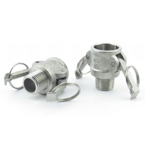 PF-CMLF-G12M : Pipe adapter | Camlock Type B female | BSP 1/2″ male | AISI 304 | KL04480