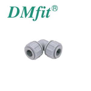 DML-2P080 : DMfit plastic angle L-coupler for two hard pipes D=8.0mm (5/16″), APBEU0505