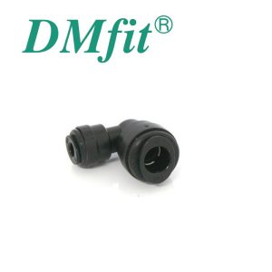 DML-H080-H040 : DMfit plastic angle L-coupler for two hoses (flexi pipes) : D=8.0mm (5/16″) | D=4.0mm, AEU0804M