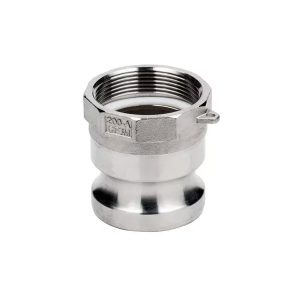 PF-CMLM-G44F : Pipe adapter | Camlock 1″ Type A male | BSPP 1″ female | AISI 316