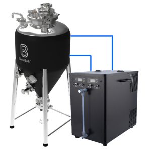 CFS-1CCT53BBX3: Complete fermentatieset met één BrewBuilt 53L X3 Unitank CCT-fermentatievat