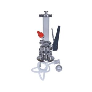 PSHB-TC100: TriClamp lok (TC 4″ DN100 D=119mm) með BrewBuilt þrýstibúnaði (2x BallLock) og HopBong