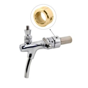 CSR-GP20:コブラスペーサーリング 20mm – 金メッキ真鍮