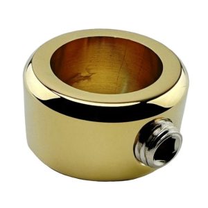 CSR-GP20：コブラスペーサーリング 20mm – 金メッキ真鍮