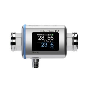 FMI-EHDMA25 : Débitmètre à induction Endress+Hauser DN25 | 0.2-150 l/min / 0.8 % | 16 bar | AISI 316L | 18-30 V CC | Bluetooth