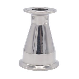 PF-PACOTC5025 : toruadapter (kooniline) TriClamp DN50 (TC 2″ D=64 mm) kuni TriClamp DN25 (TC 1.5″ D=50.5 mm)