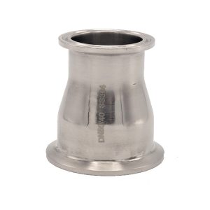 PF-PACOTC5040 : toruadapter (kooniline) TriClamp DN50 (TC 2″ D=64 mm) kuni TriClamp DN40 (TC 1.5″ D=50.5 mm)