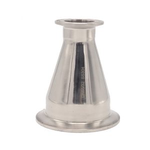 PF-PACOTC6532 : Pipe adapter (conical) TriClamp DN65 (TC 2.5″ D=91 mm) to TriClamp DN32 (TC 1.5″ D=50.5 mm)