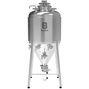 CCT-144BBX3 : Cylindrically-conical X3 Unitank Fermenter (pressure design, cooling jacket) BrewBuilt 144 liters | 1bar | AISI 304