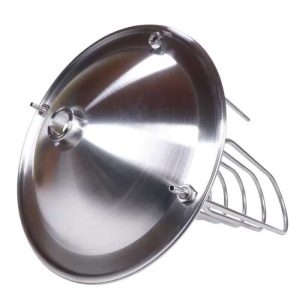 CCT-55CBCL : Lid with the cooling coil for the ConBas 55L Cylindrically-conical tank (pressureless fermenter) | AISI 304