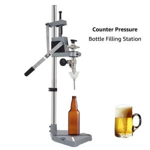 MCPF-1BIX : Manual Counterpressure Bottle Filling Station (Stainless Steel)