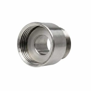 PR-PR12M58F-SS: BSP 1/2″ 수나사에서 BSP 5/8″ 암나사로의 파이프 축소 키트, 스테인리스강