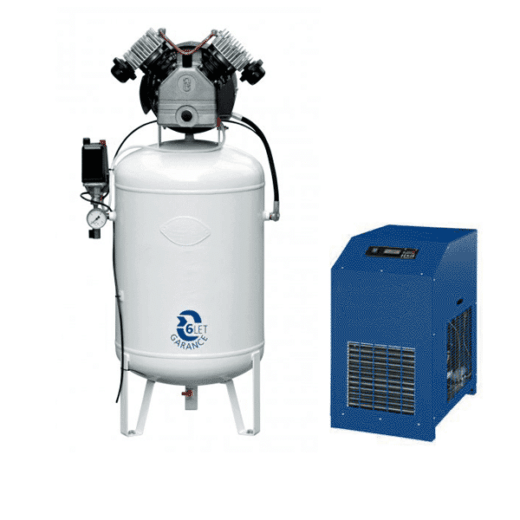 Oilfree Air compressor with microfiltration 8m3 per hour