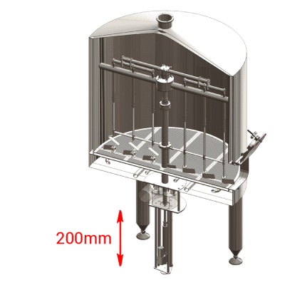 ELS - Electric lift of knife-stirrer