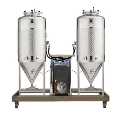 FUIC-SLP with non-insulated fermenters 1.2bar