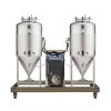 FUIC-SLP1C-2x200CCT : Compact fermentation unit 2×200/240 liters 1.2 bar