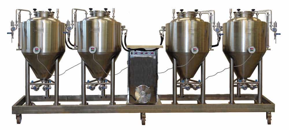 Fermentation and maturation unit FUIC-CHP1C-4x250CCT Fermentation and maturation unit FUIC-CHP1C-4x250CCT