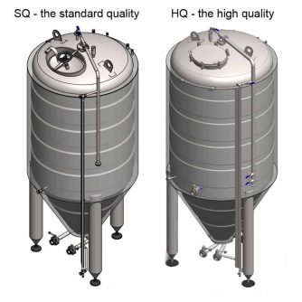 CCT-1000C Cylindrically-conical fermentation tank 1200 L