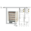 CCCT-B35S Fully equipped temperature control system for 35 pcs of cooling zones with central controller cabinet