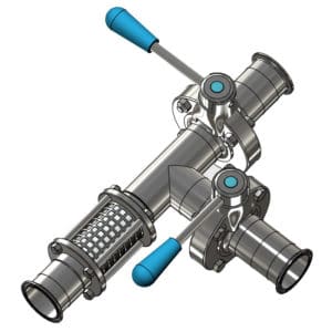 Beverage hose splitter