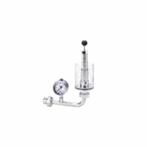 TEA-PAA3-DN25 Pressure adjusting apparatus type 3 with manometer DN25 for simplified fermentors