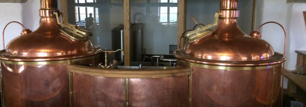 Brewery BREWORX CLASSIC BSB-602-1200L with the copper wort brew machine CLASSIC 600