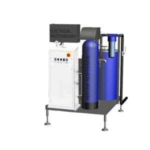 ESG-16MWT : Electric steam-generator 15kW (16kg/hr) 7bar (compact on the stainless steel frame, with water treatment)