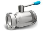 Sanitary ball valves